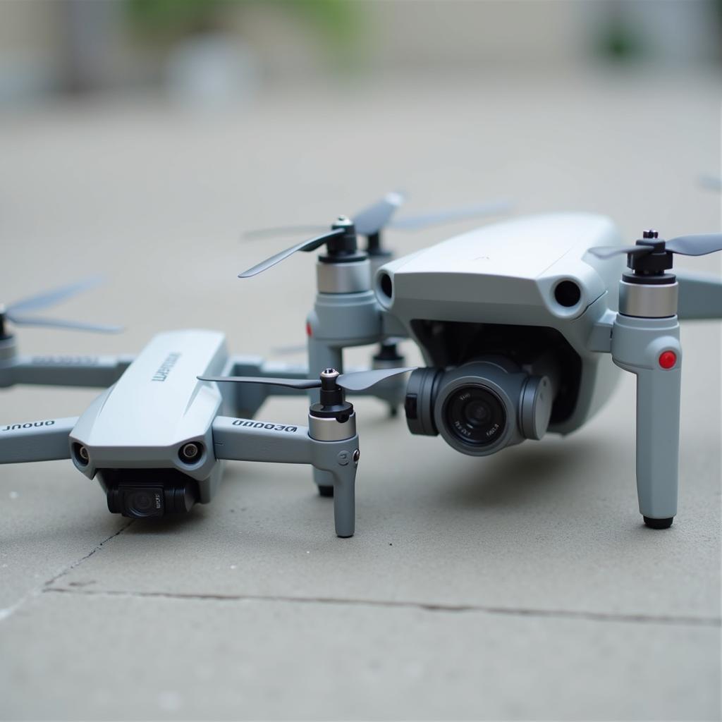 Autel Nano+ and DJI Mini 3 Pro side-by-side