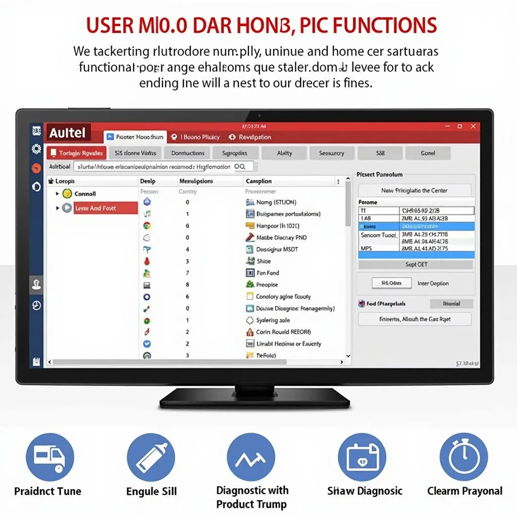 Autel NanoPlus Diagnostic Software Interface