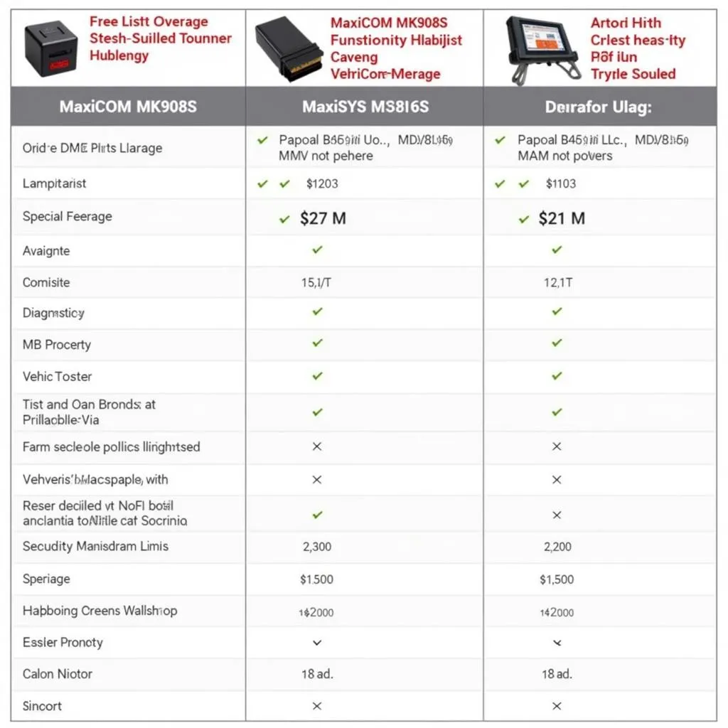 Comparing Autel NanoPlus Scanner Models