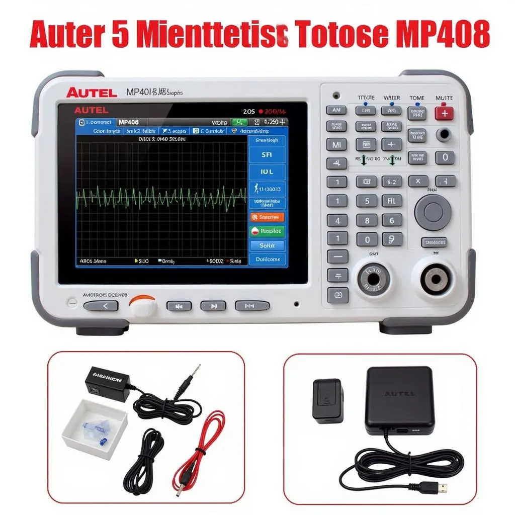 Autel MP408 Oscilloscope: Overview and Key Features