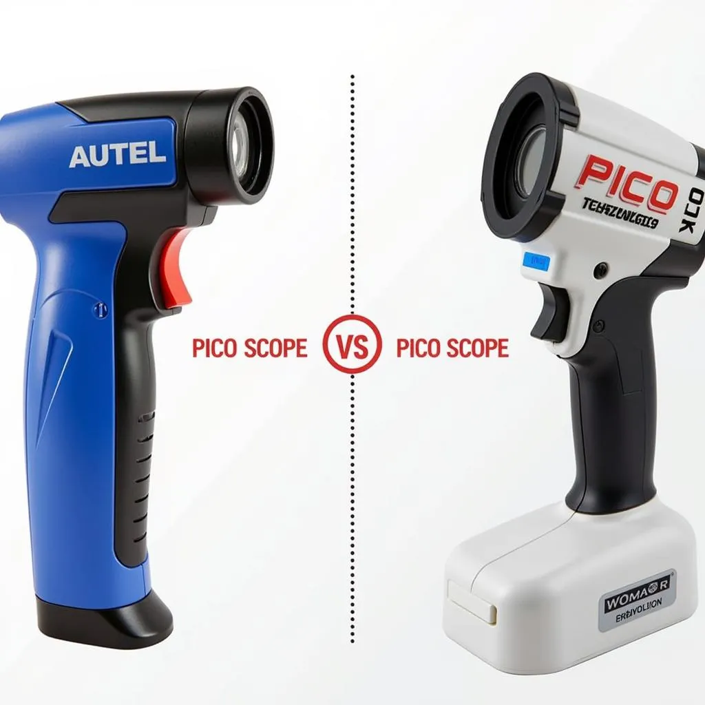 Autel and Pico Technology Pico Scopes Side-by-Side