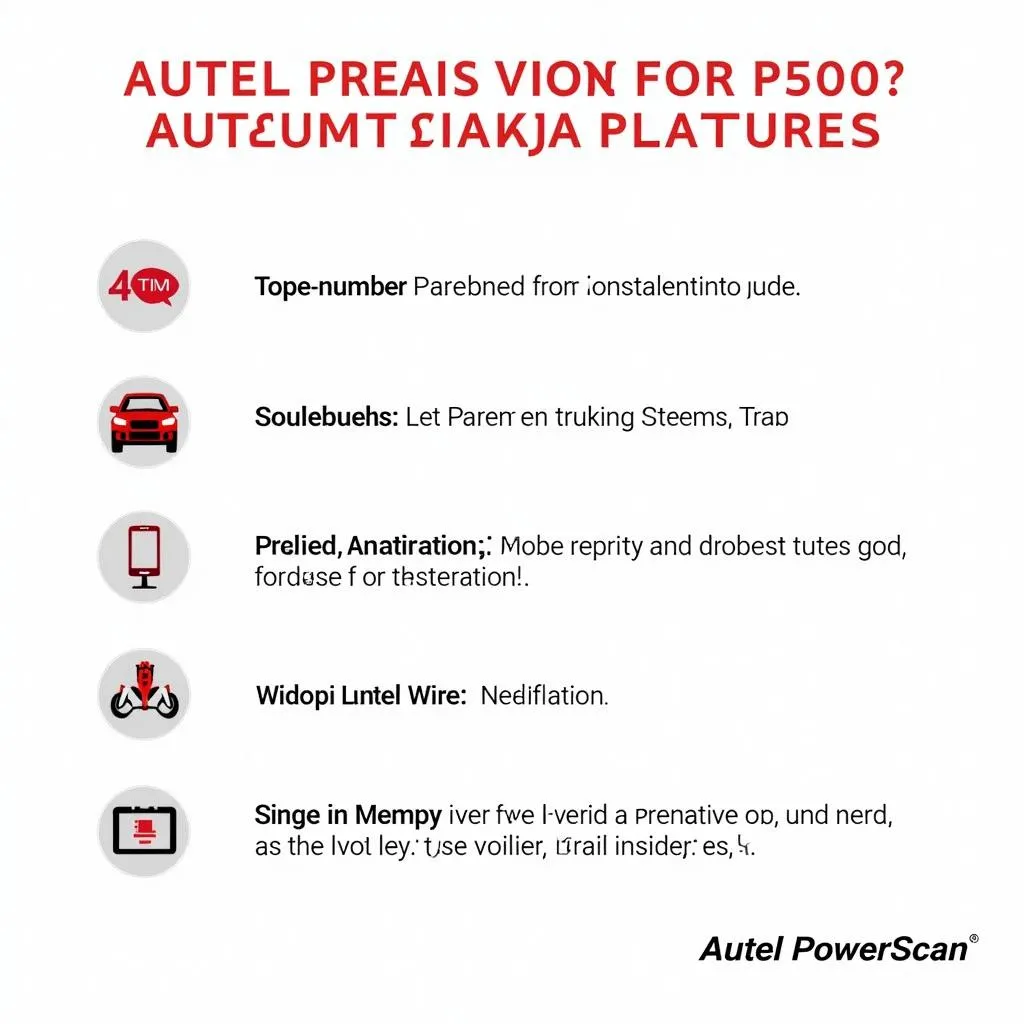 Autel PowerScan PS100 Features