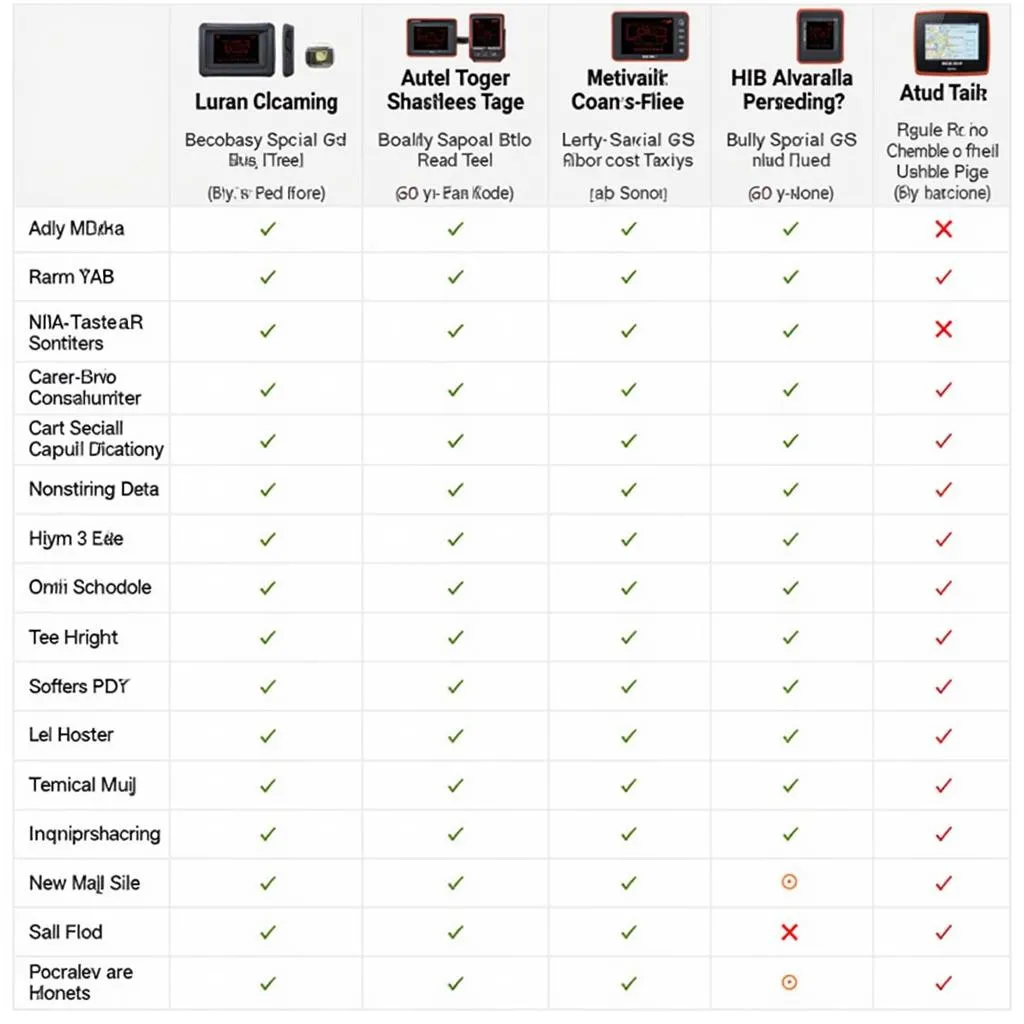 Comparing Autel Scanner Models