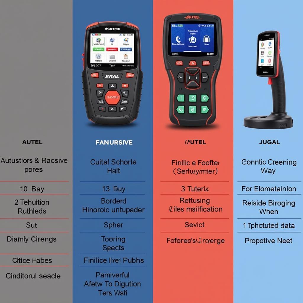 Different Autel Scanner Models