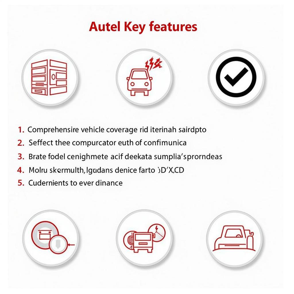 Autel Scanner Features