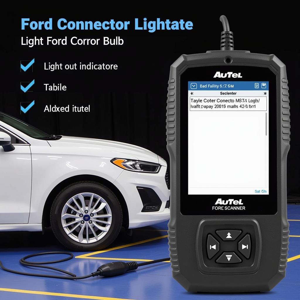 Autel Scanner Displaying Ford Light Out Indicator Error