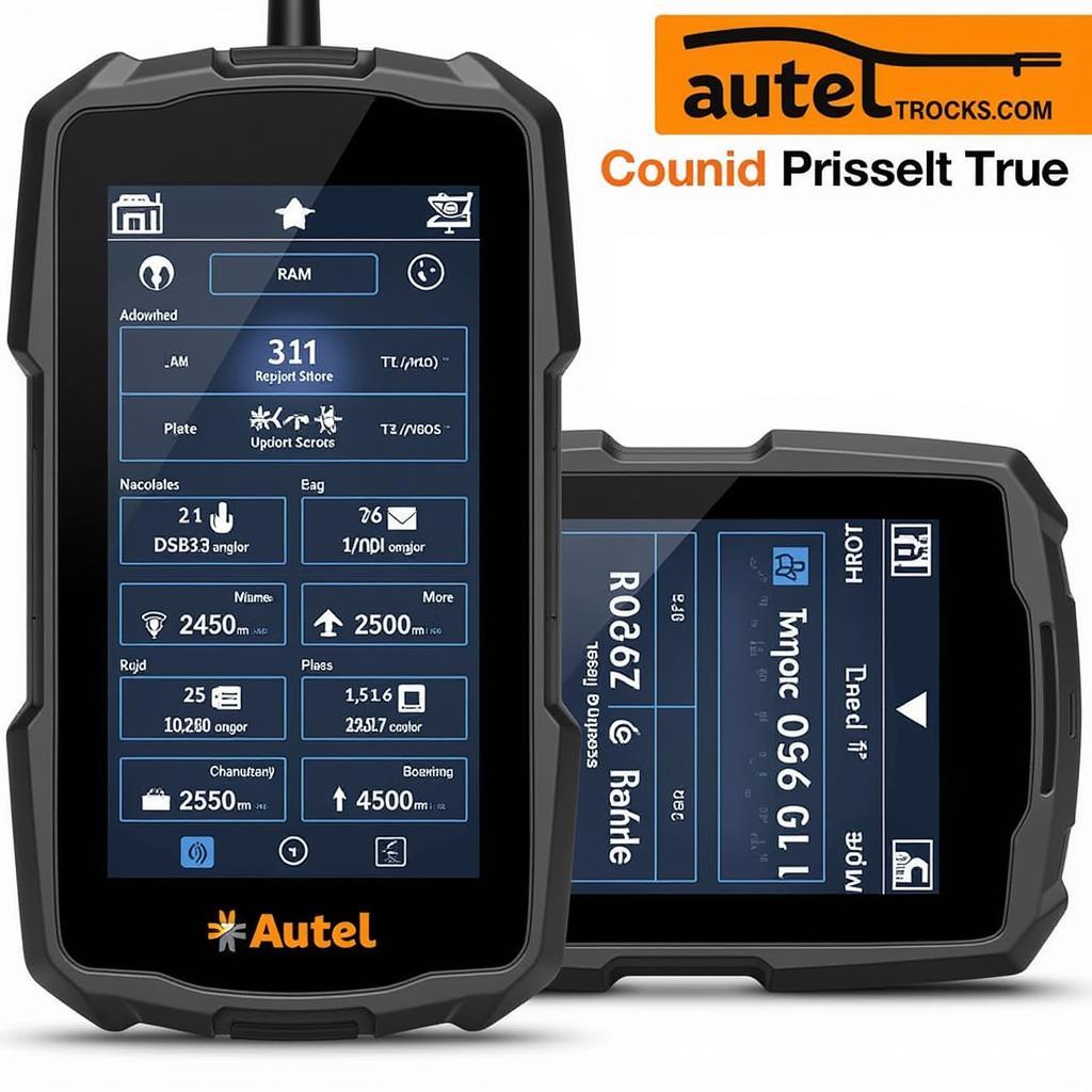 Autel Scanner RAM 2018 2500 Diagnostic Interface