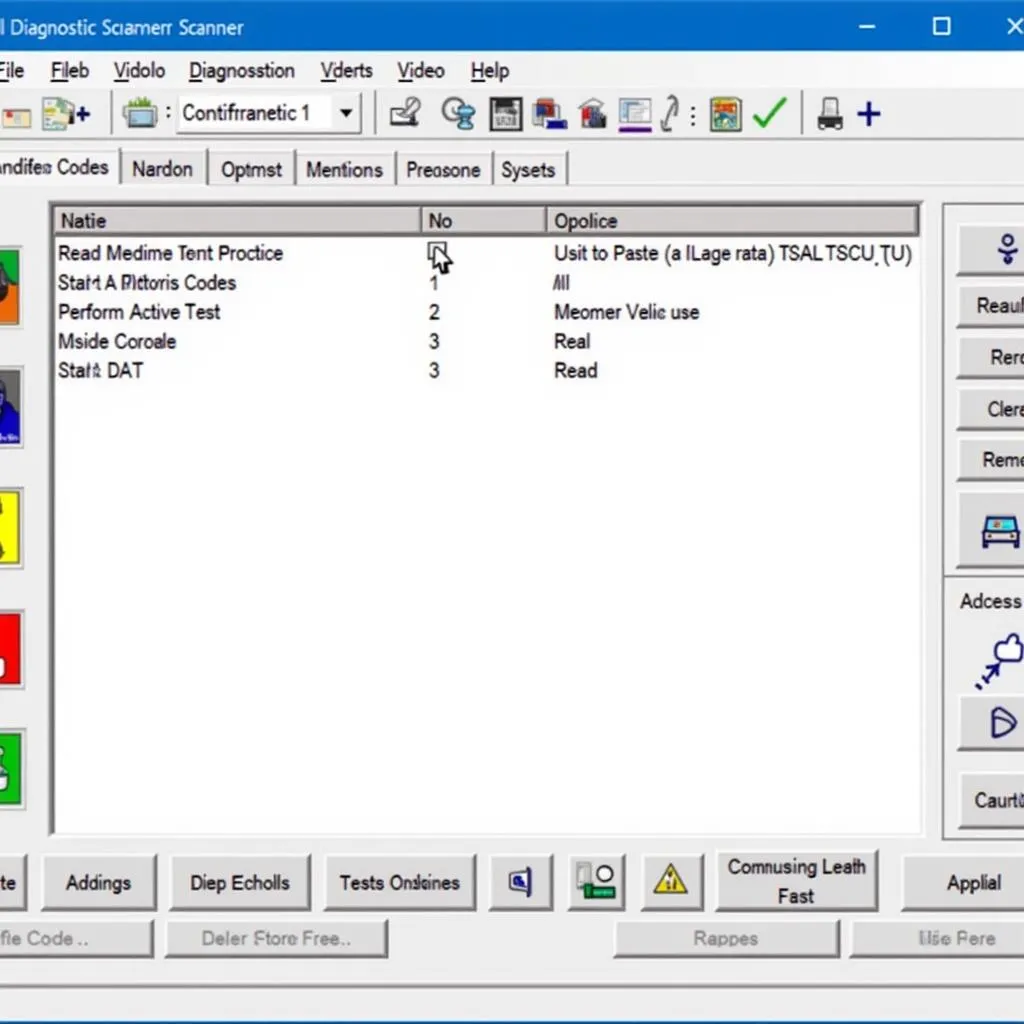 Autel Scanner Software Interface