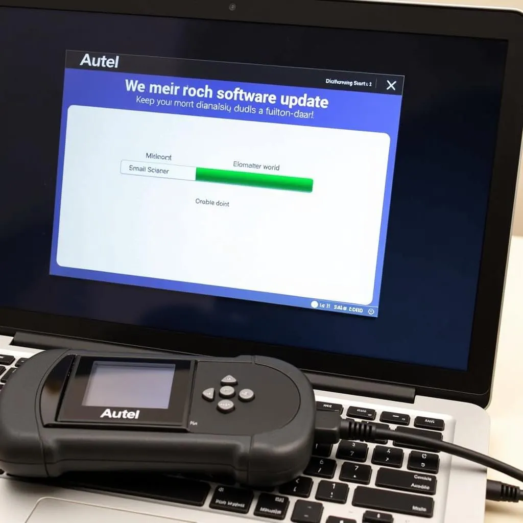 Updating Autel Scanner Software