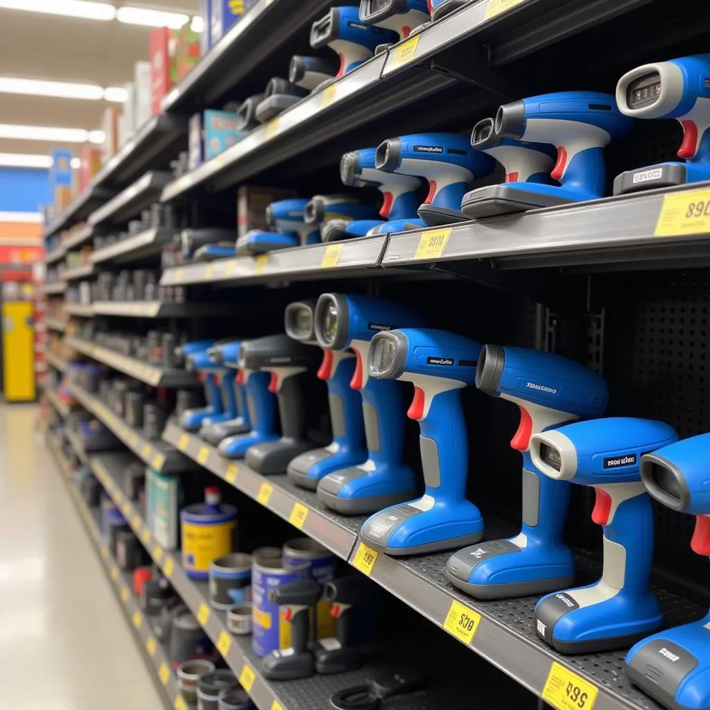 Autel Scanners on Walmart Shelves