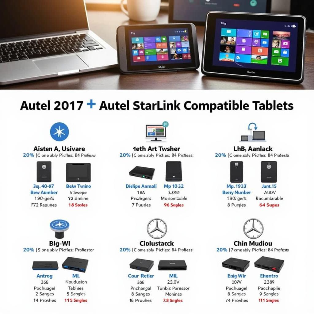 Autel Starlink Compatible Tablets in 2017