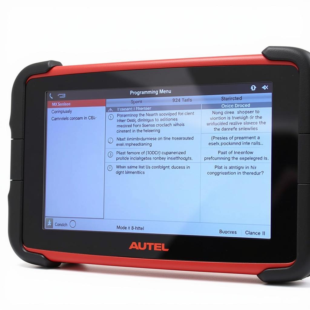 Autel TPMS TS508 Programming MX-Sensor