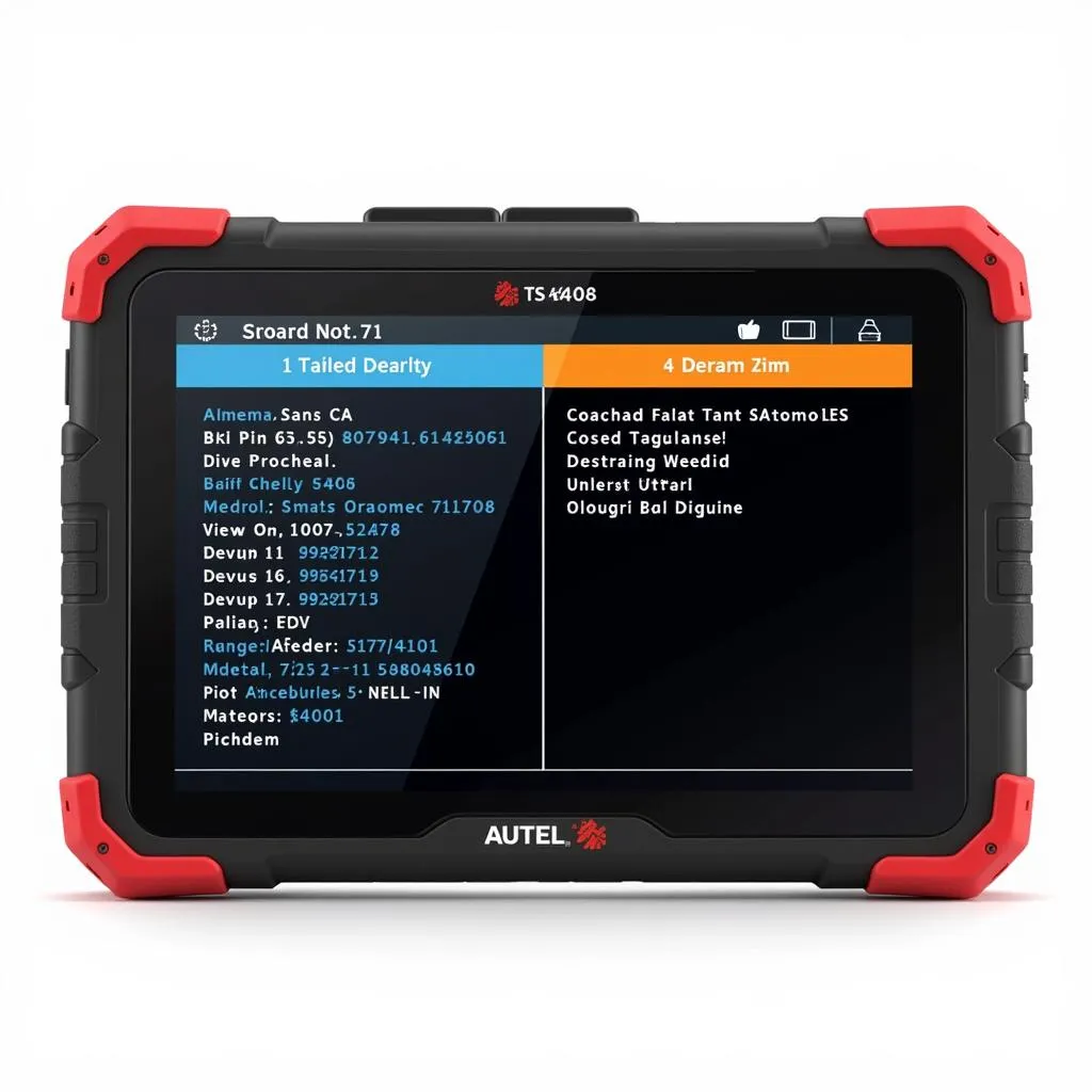 Autel TS408 Reading Fault Codes