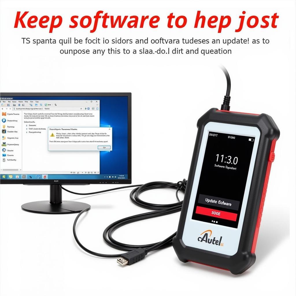 Updating Autel TS608 Software