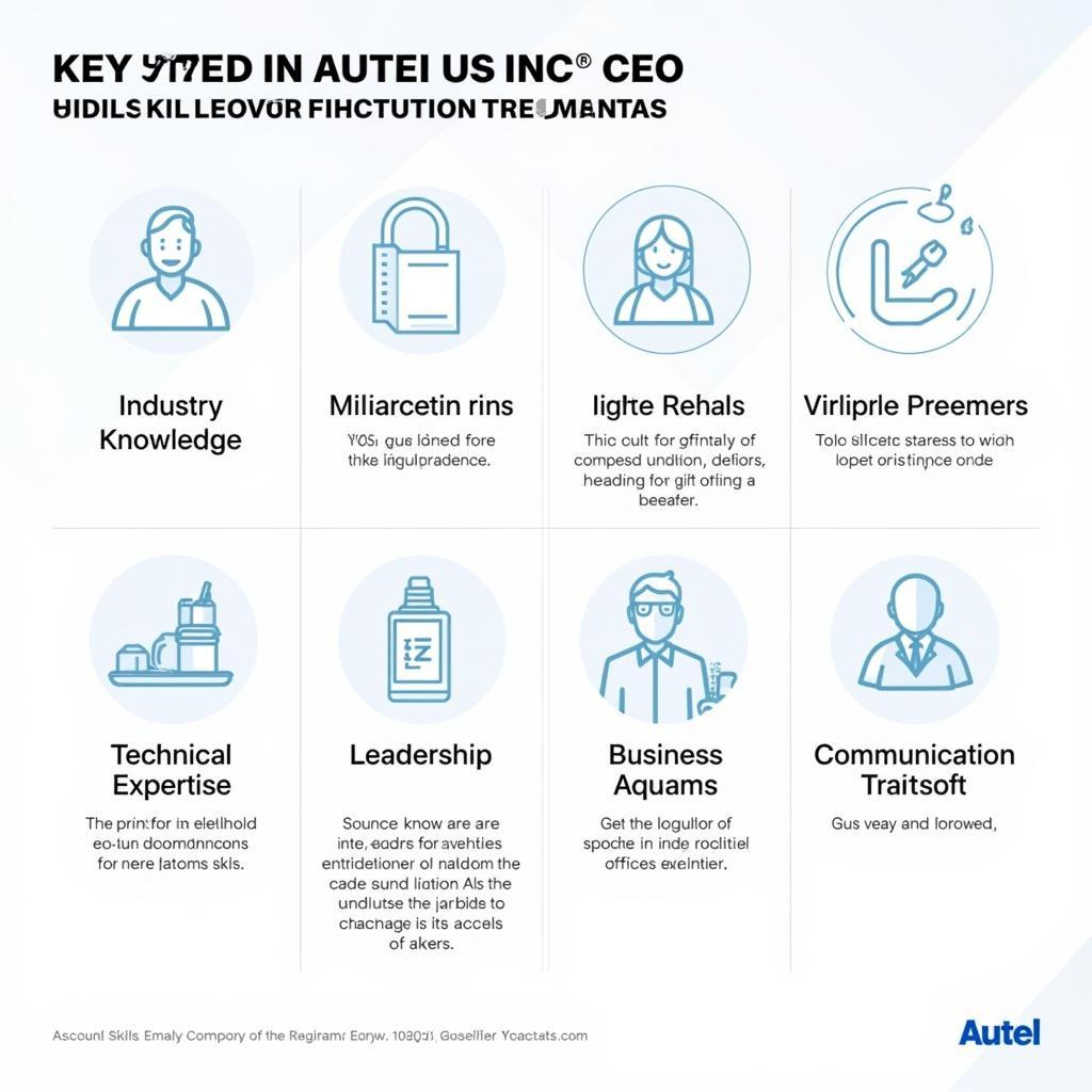 Autel US Inc CEO Required Skills