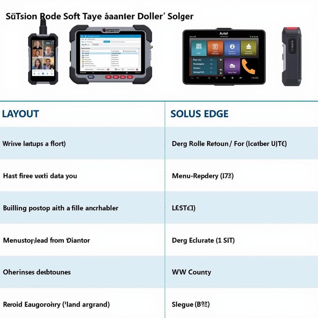 Autel vs Solus Edge Software Comparison