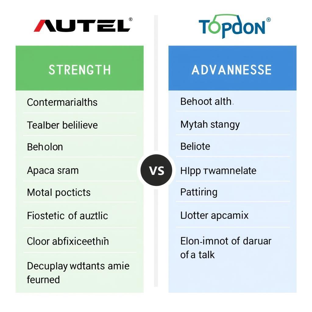 Autel vs Topdon Scanner Comparison