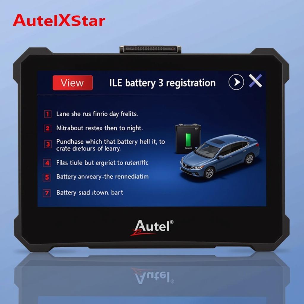  Autel X Star Battery Reset Process