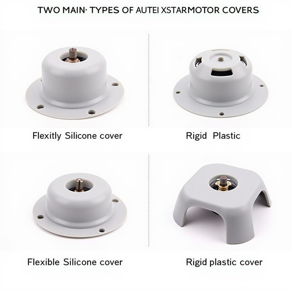 Autel X-Star Motor Cover Types: Silicone and Rigid