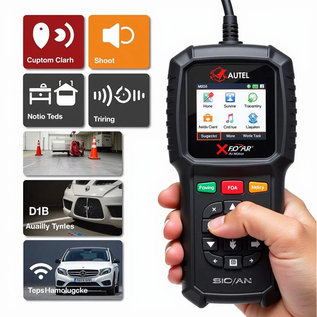 Autel X-Star Motors Scanner Features