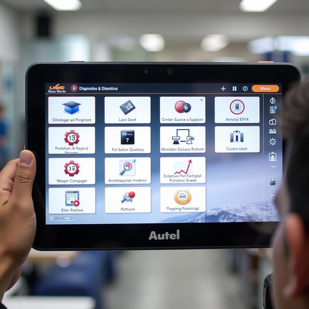 Autel X-Star Premium Interface