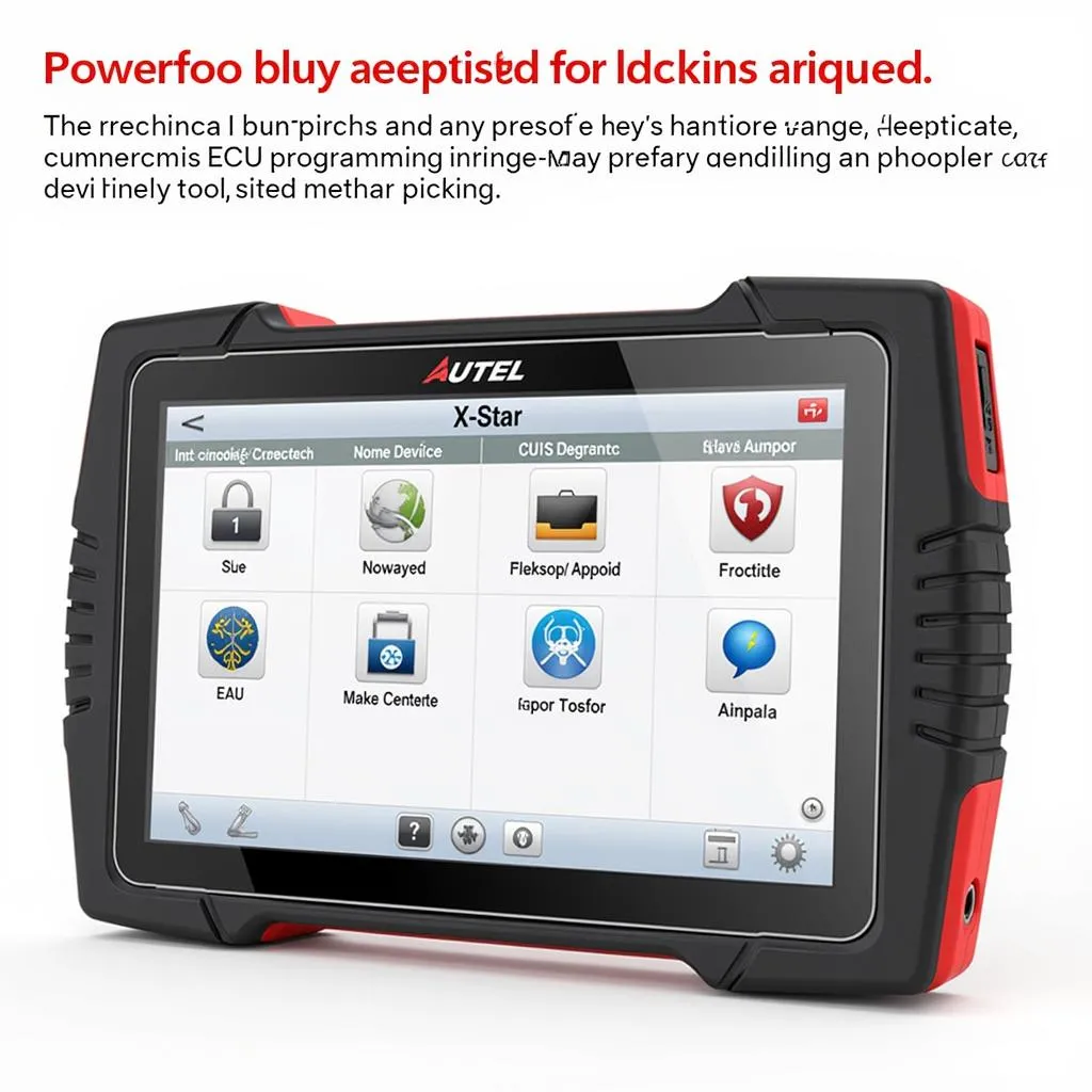 Autel X-Star Diagnostic Scanner