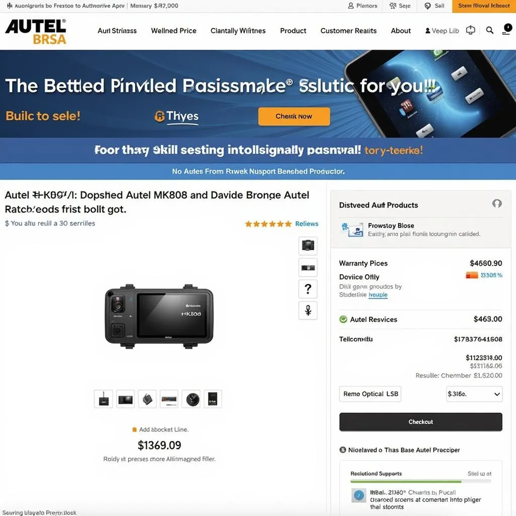 Authorized Autel Retailer Website