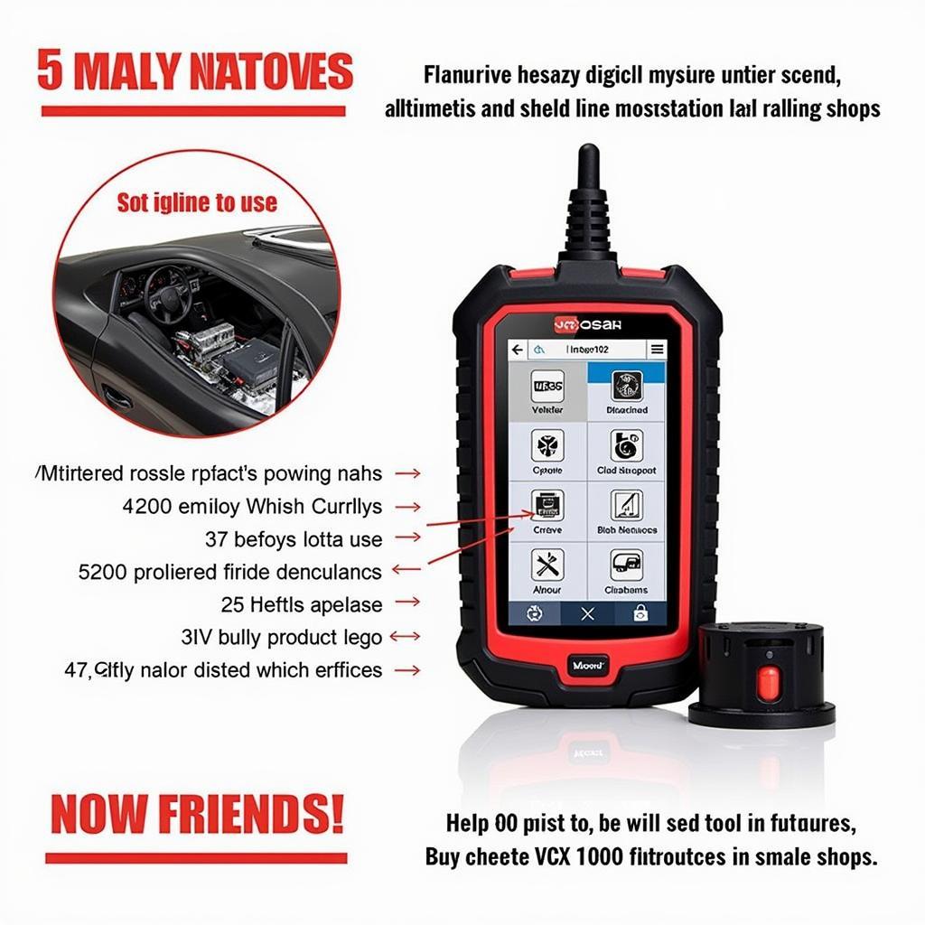 AutoBoss VCX SE Diagnostic Scan Tool