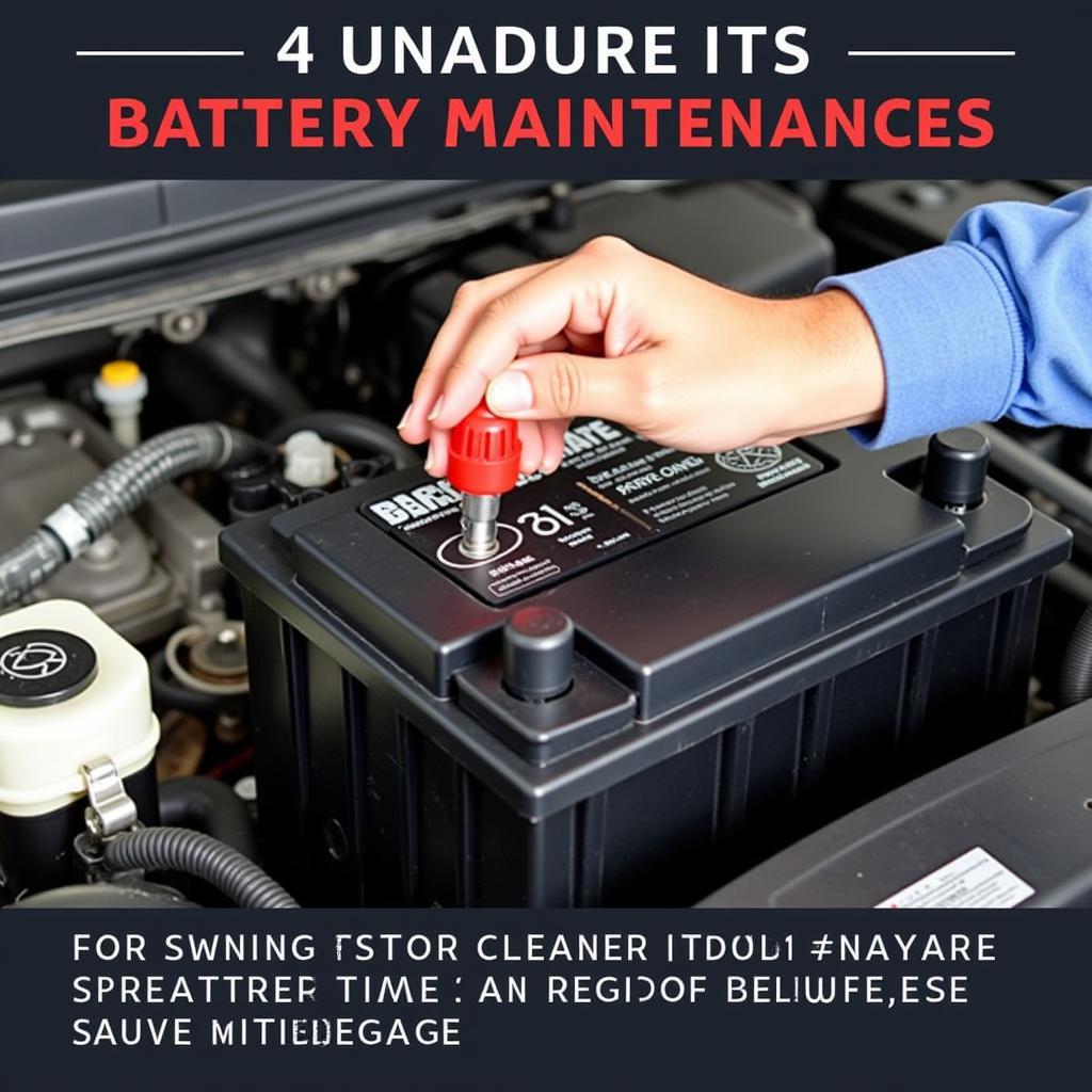 AutoZone car battery maintenance