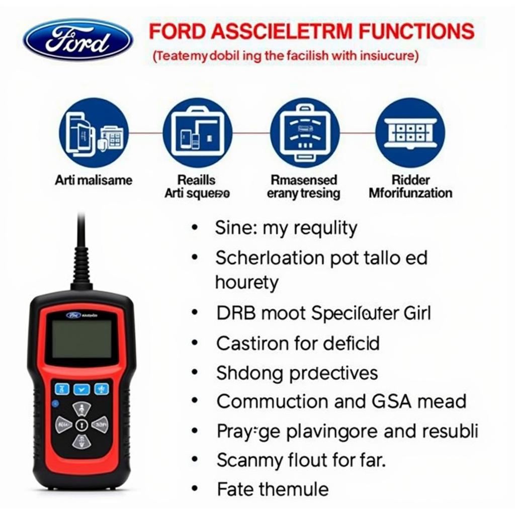 Ford-Specific DRB Scan Tool