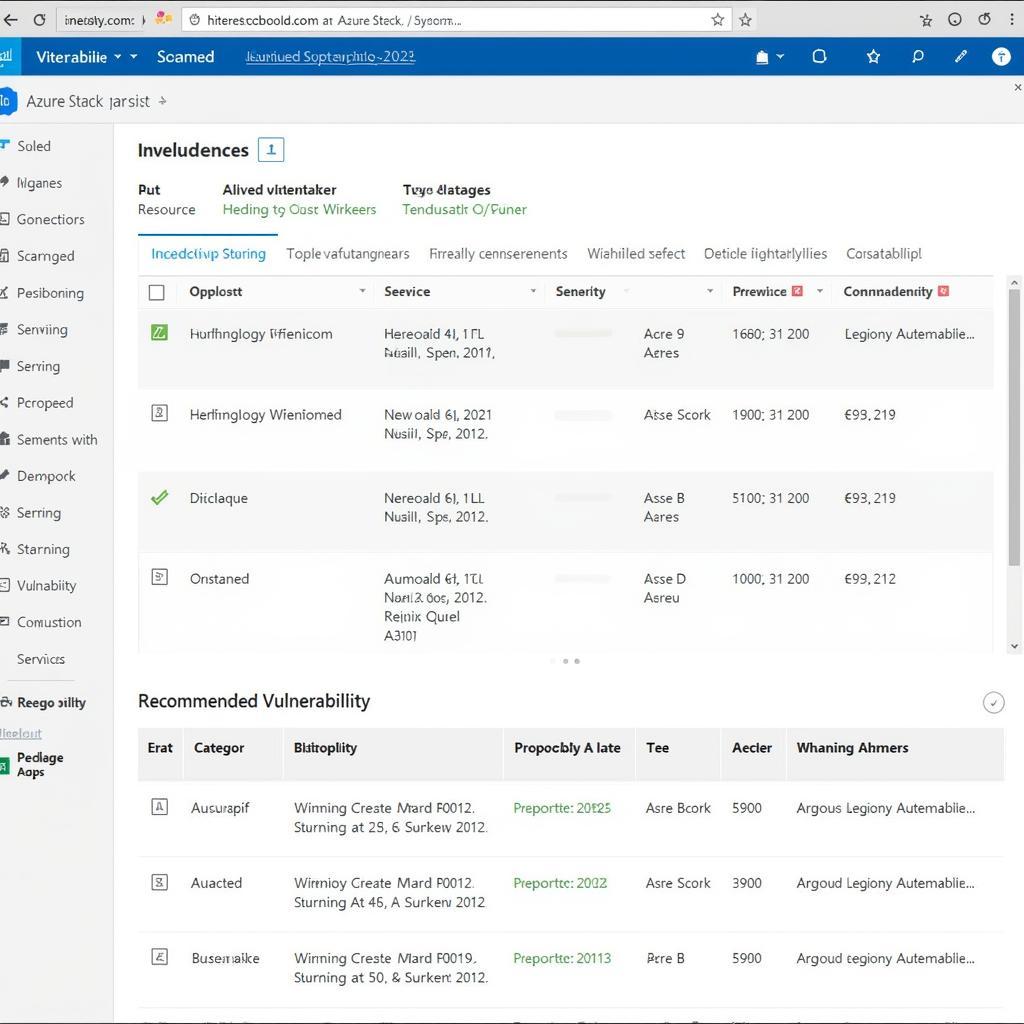 Azure Stack Scanning Tools Vulnerability Detection