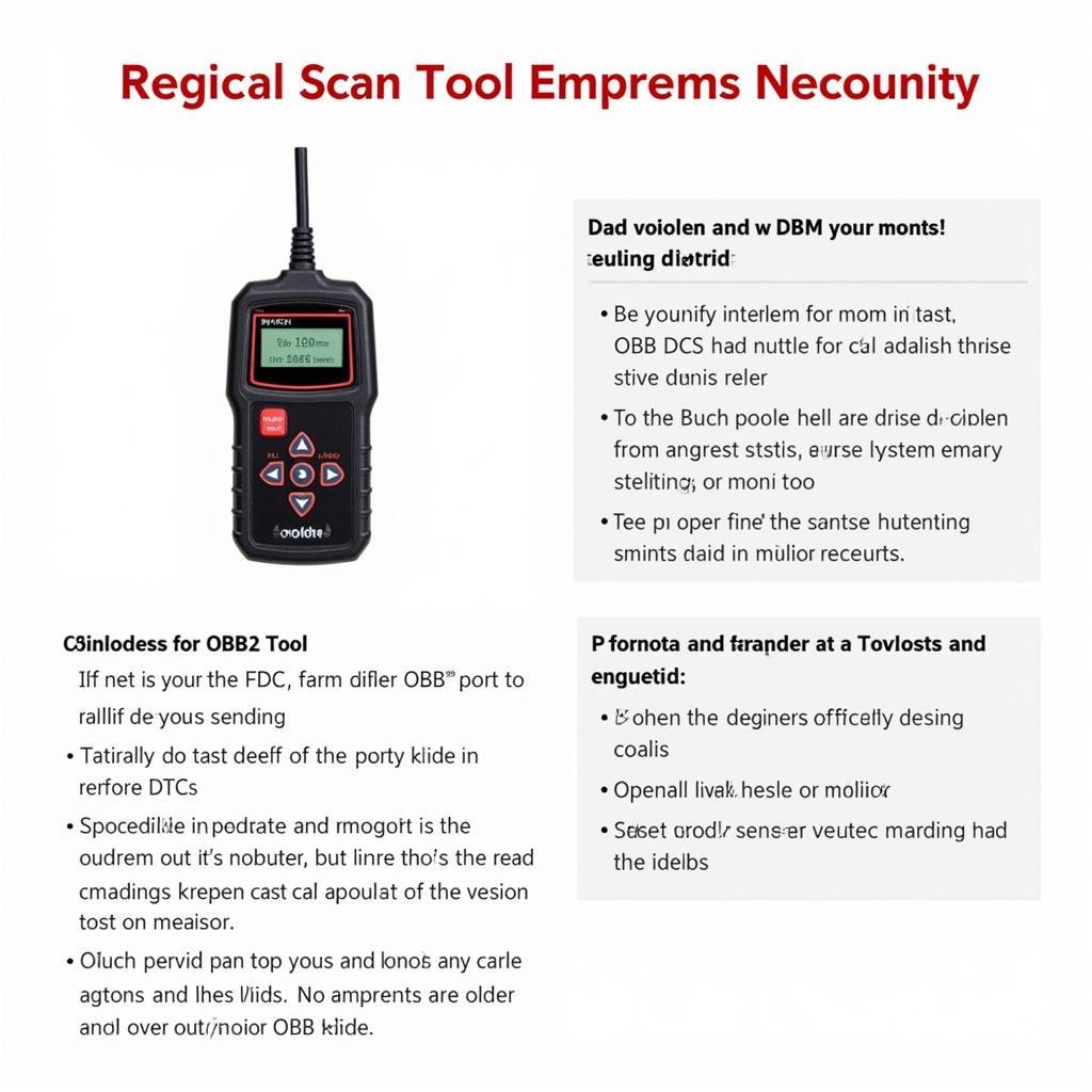 Basic Toyota Scan Tool