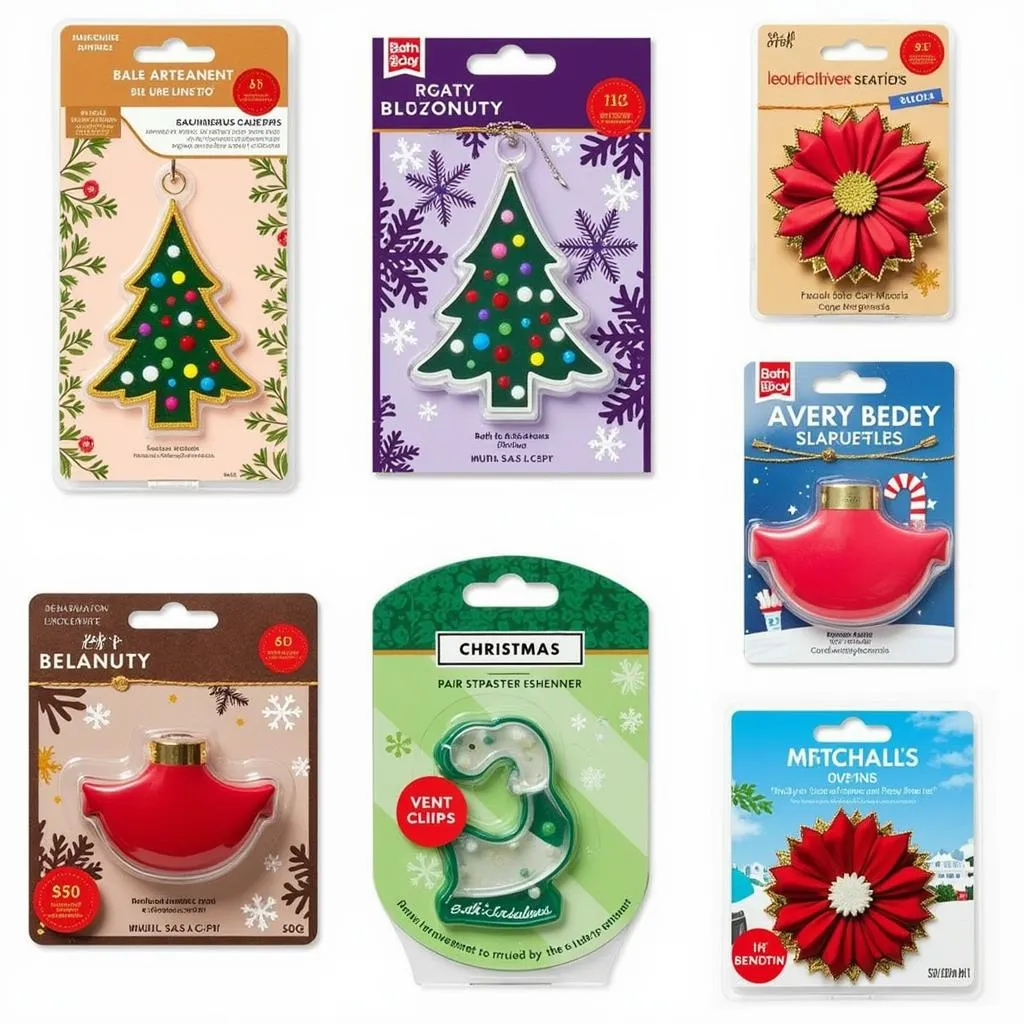 Assortment of Bath and Body Works Car Fresheners