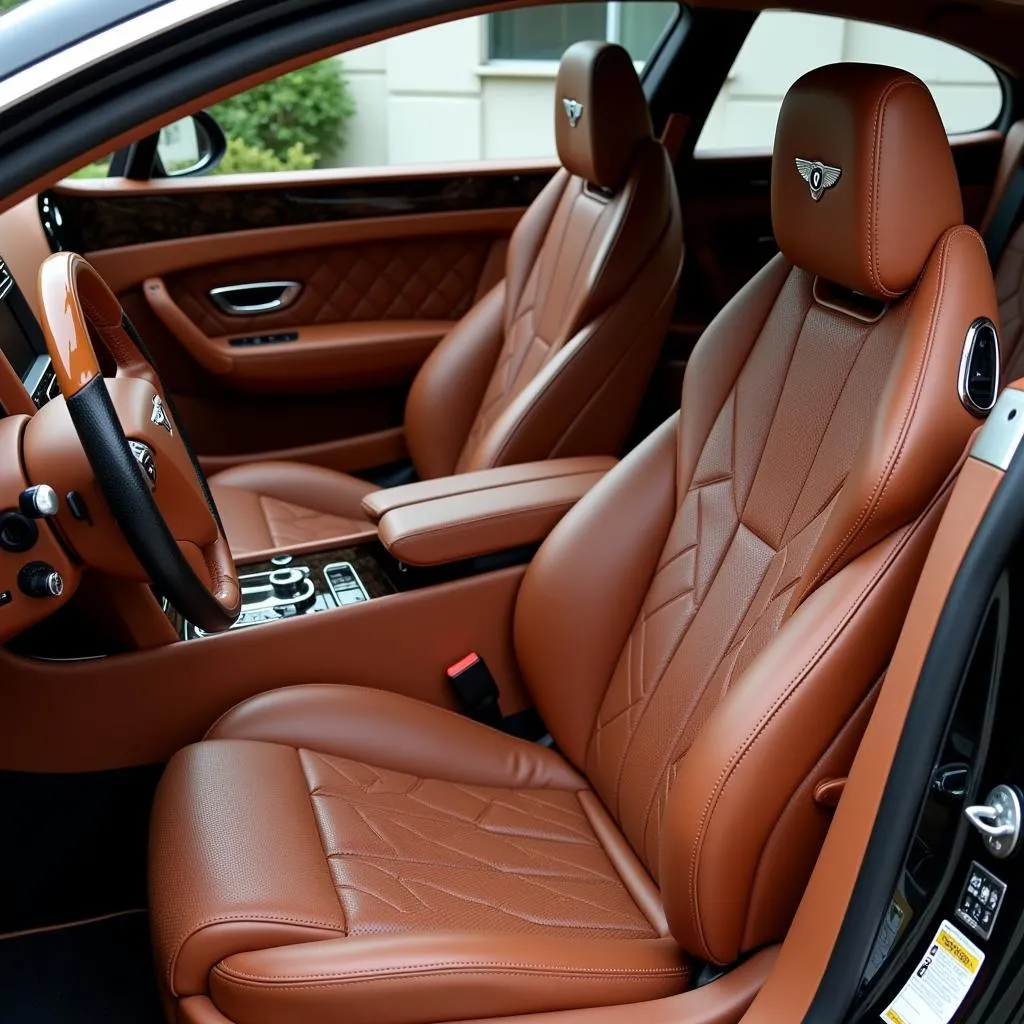 Bentley Car Interior