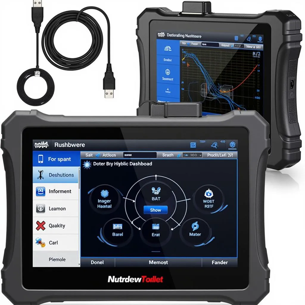 Bidirectional Scan Tool Dashboard Display