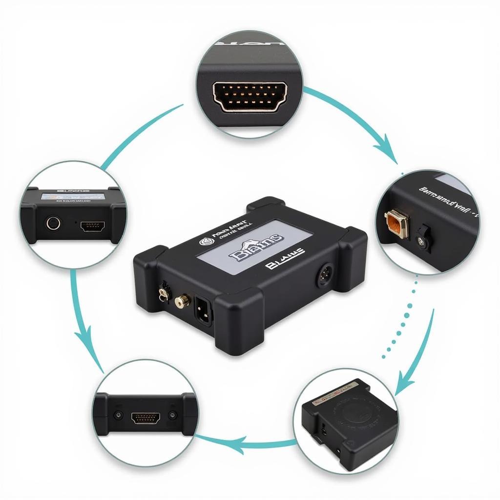 Blains Farm and Fleet scan tool - A visual representation of the device