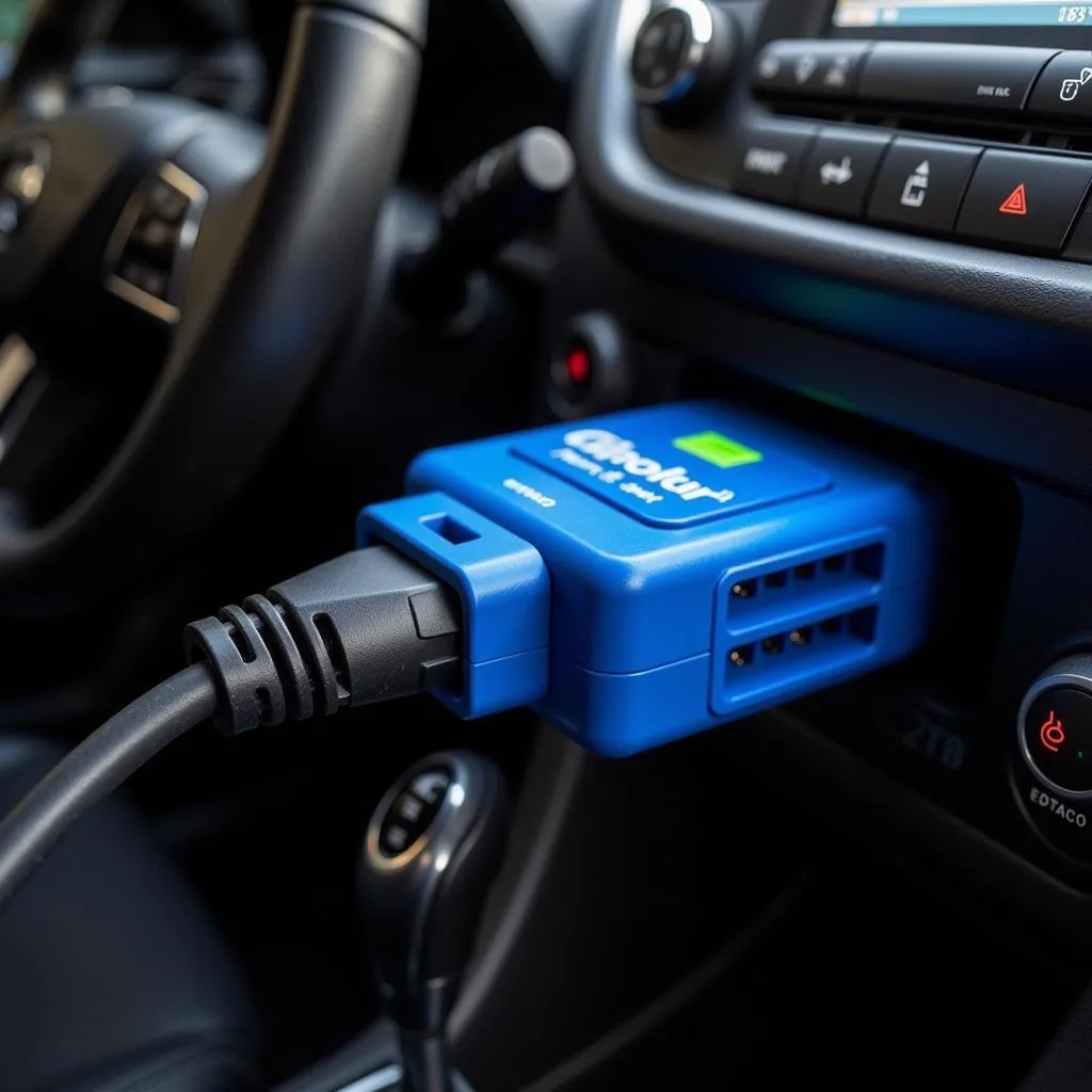 Blue Driver Dongle Connected