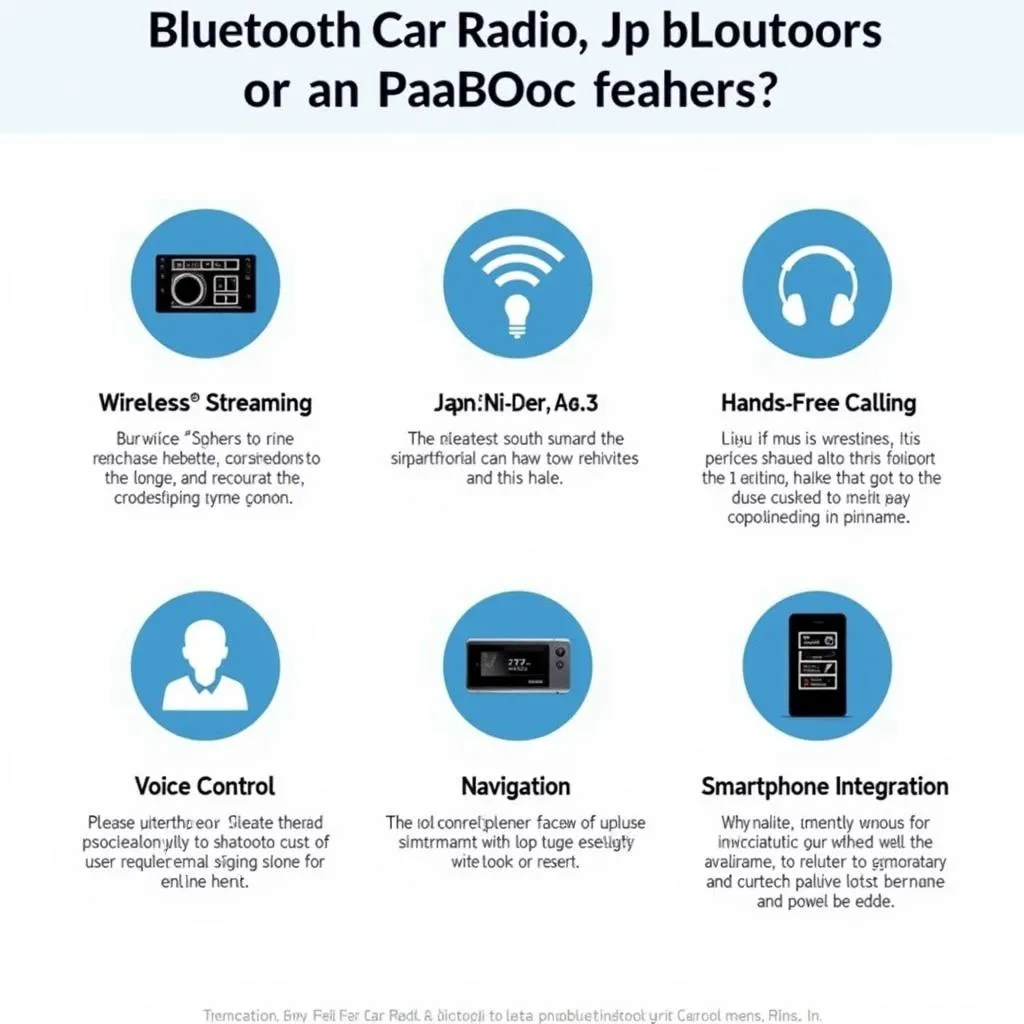 Bluetooth Car Radio Features