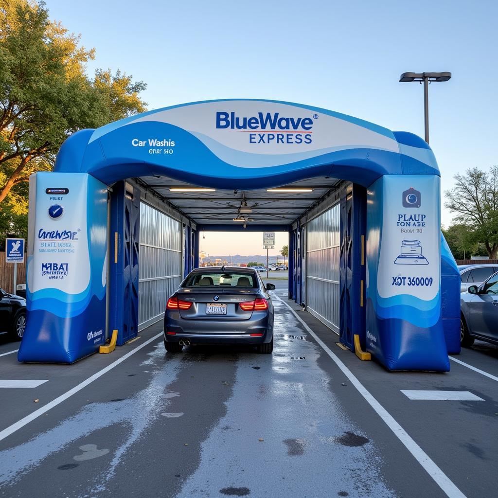 BlueWave Express Car Wash Speed