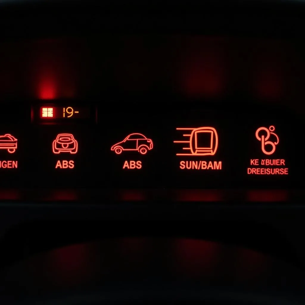 BMW Dashboard Warning Lights