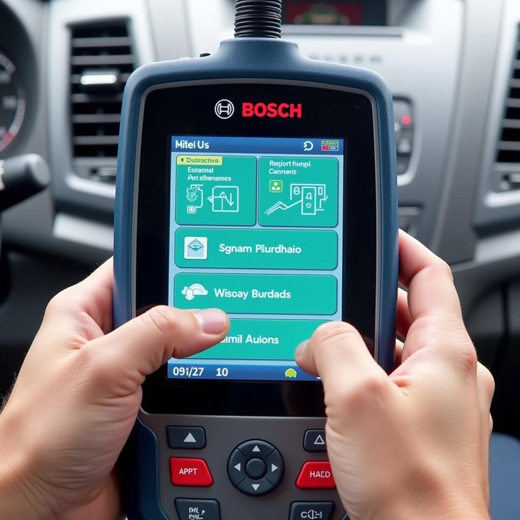 Bosch 625 Scan Tool Interface