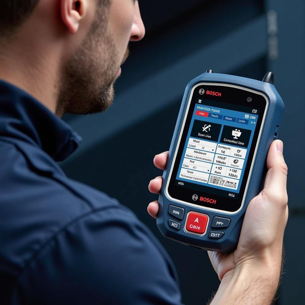 Bosch KTS 250 Scan Tool: Compact and Portable