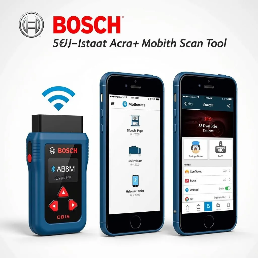 Bosch OBD 1050 Bluetooth Mobile Scan Tool OBD2: A portable and user-friendly option for basic diagnostics and live data access