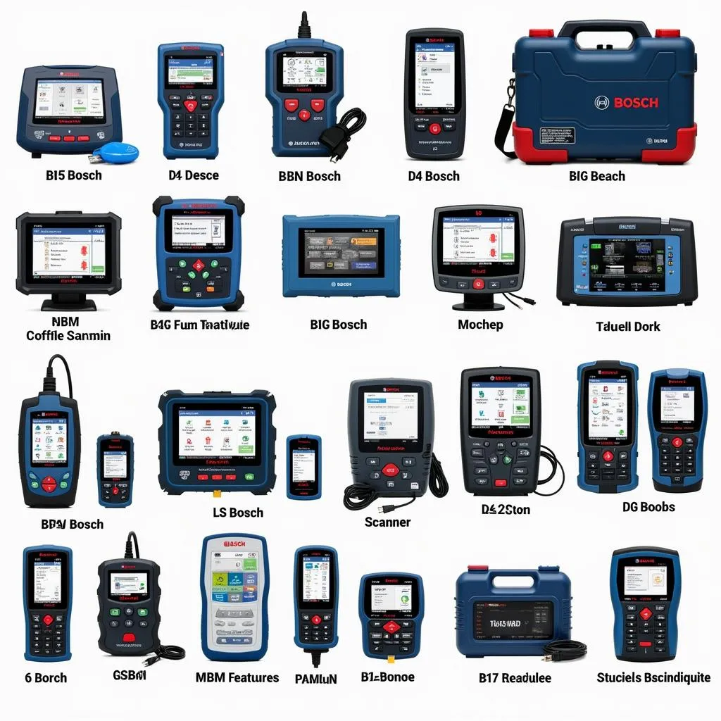 Bosch OBD2 Scanner Range