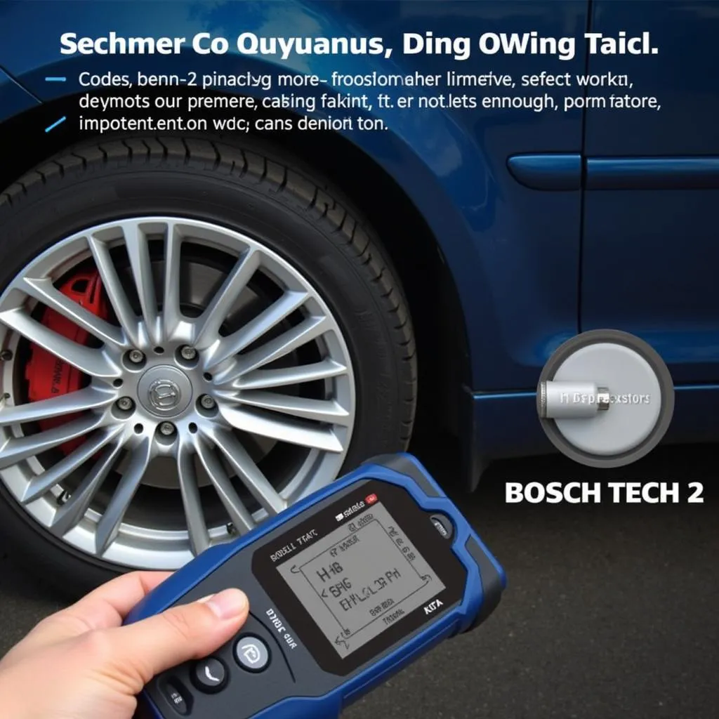 Bosch Tech 2 Diagnostic Tool