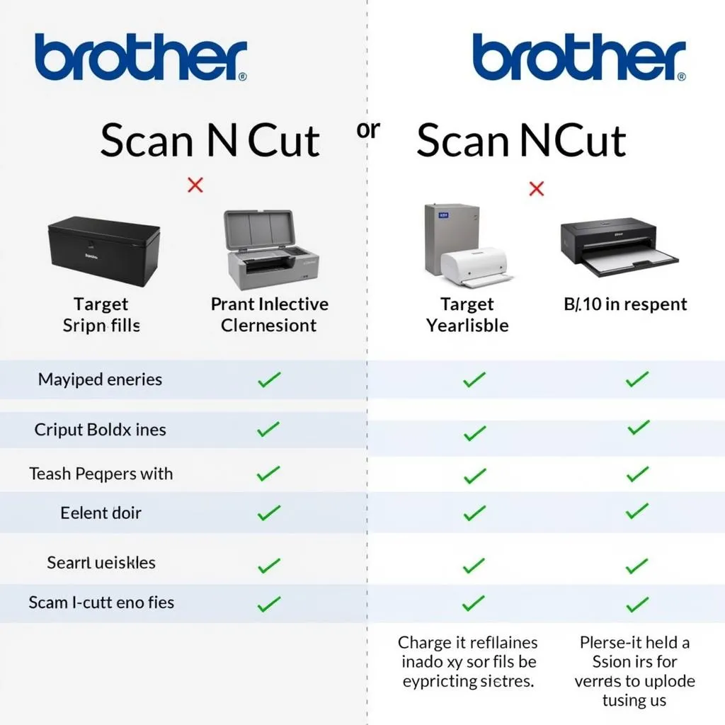 Comparing Different Brother Scan N Cut Tool Kits