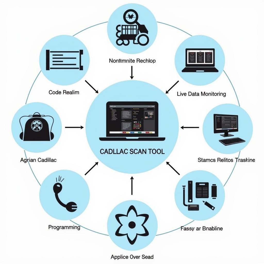 Features of Cadillac scan tools