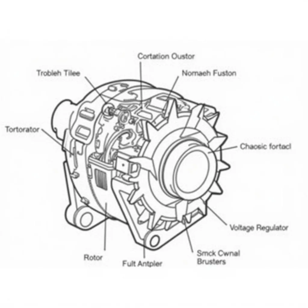 Car Alternator Diagram