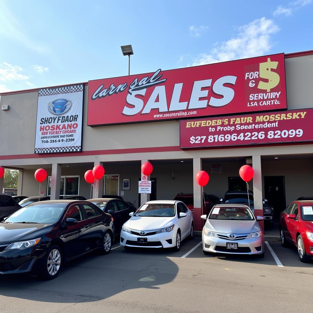 Car Dealership Sales Event 