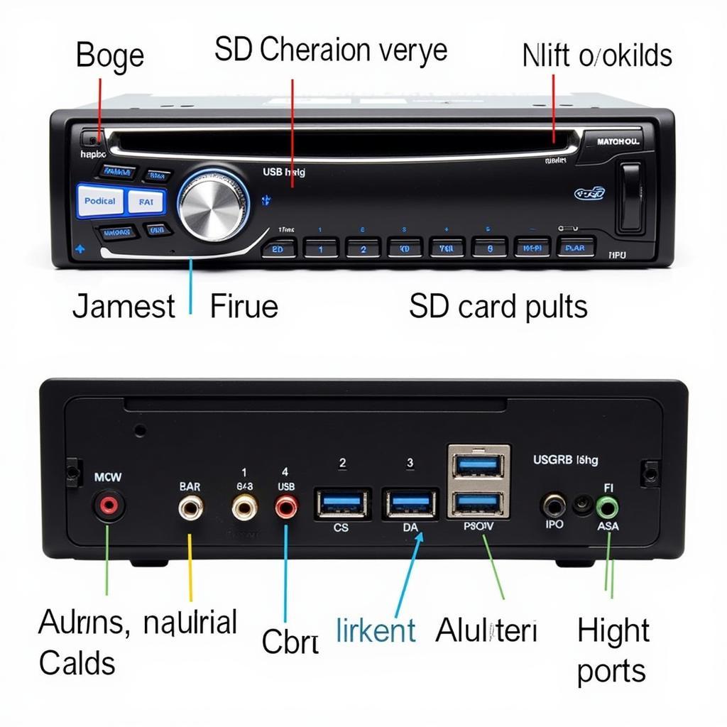 Car DVD Player Features